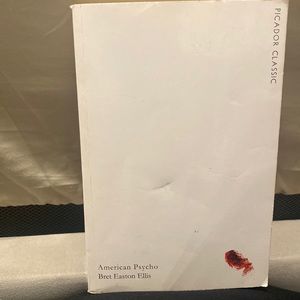American Psycho Book Rare Paperback White Cover